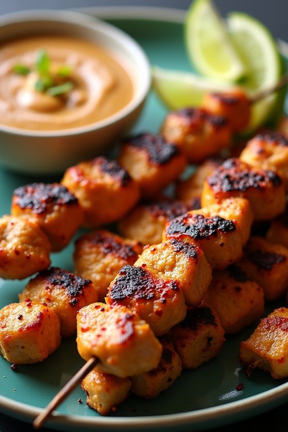 grilled chicken skewers recipe