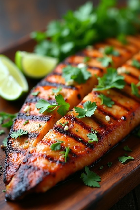 grilled fish with lemongrass