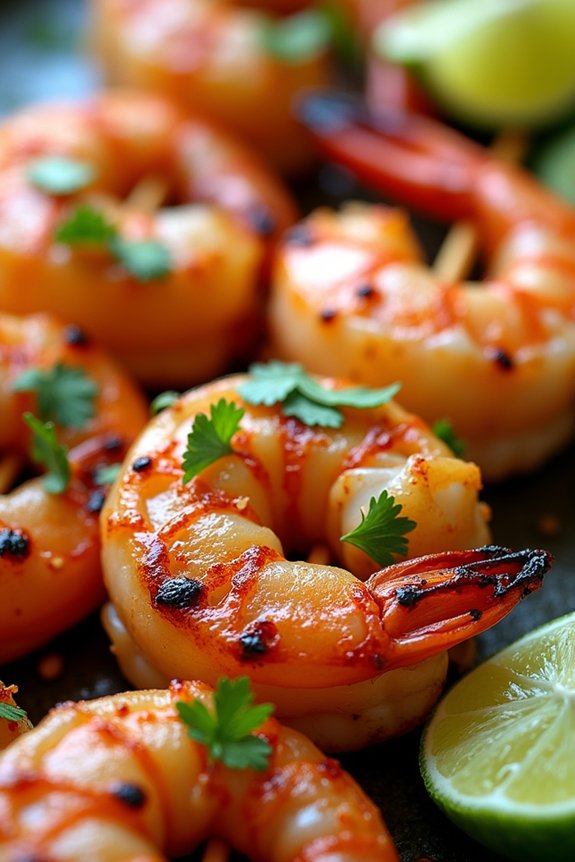 grilled shrimp with thai marinade