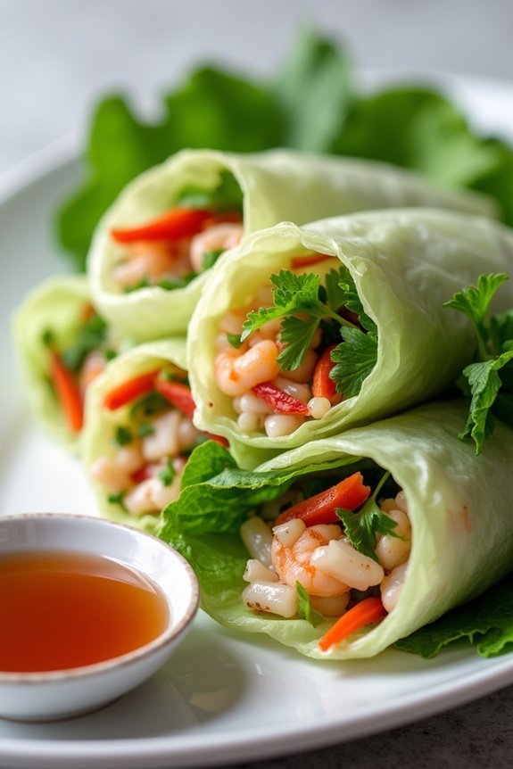 keto vietnamese spring rolls recipe