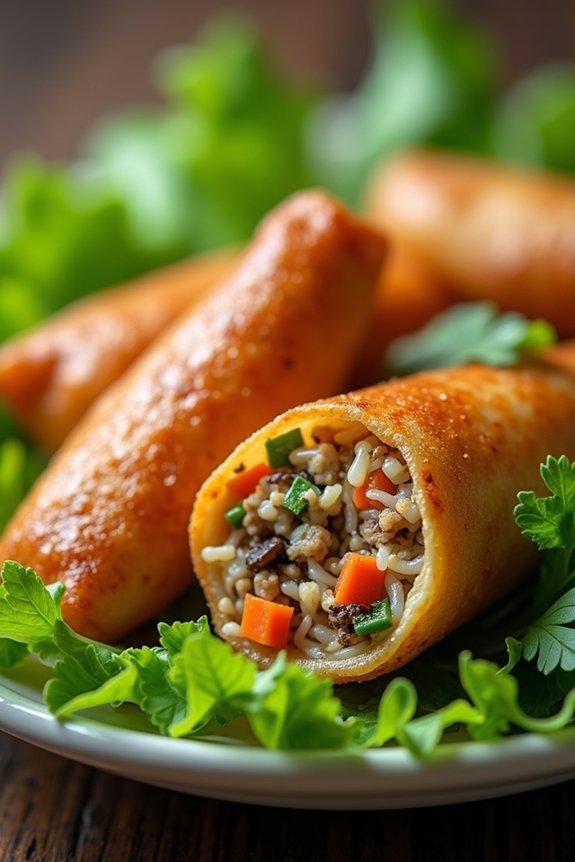 kid friendly vietnamese egg rolls