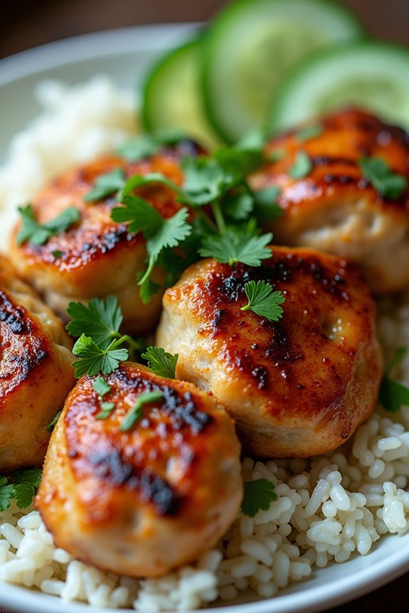 lemongrass marinated grilled chicken