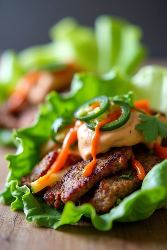 low carb lettuce wraps