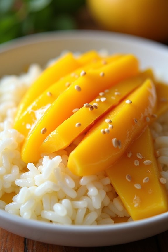 mango sticky rice delight
