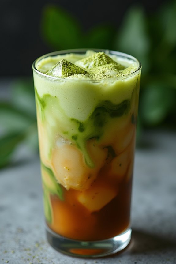 matcha coffee fusion delight