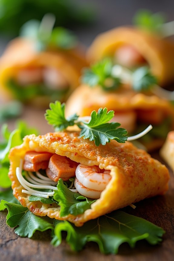 mini vietnamese pancakes recipe