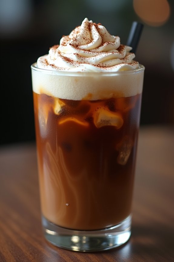 mocha iced coffee delight