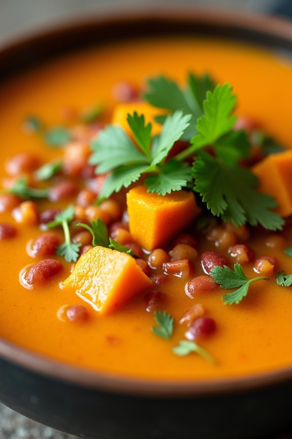 nourishing vegan lentil soup