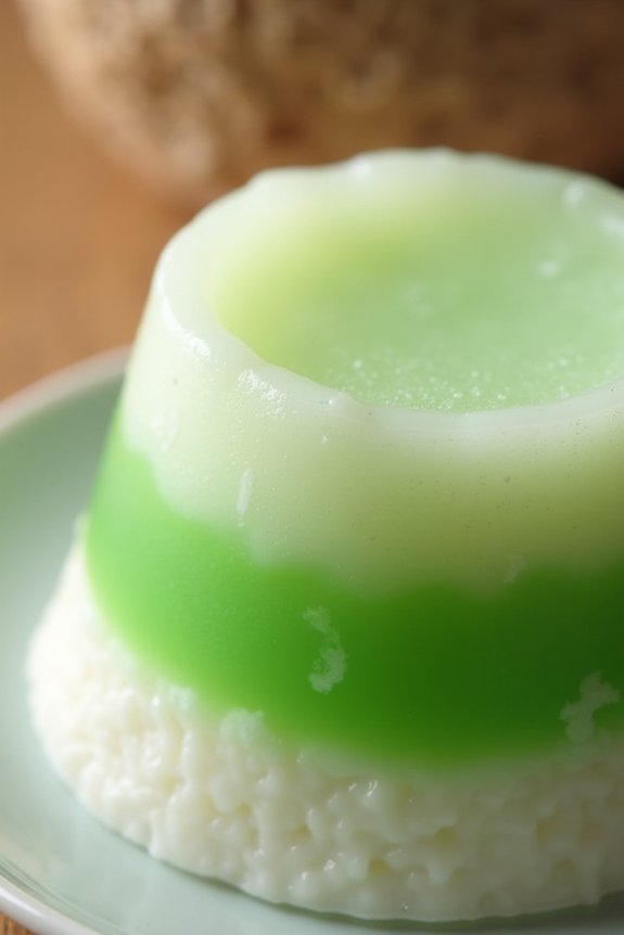 pandan coconut jelly recipe