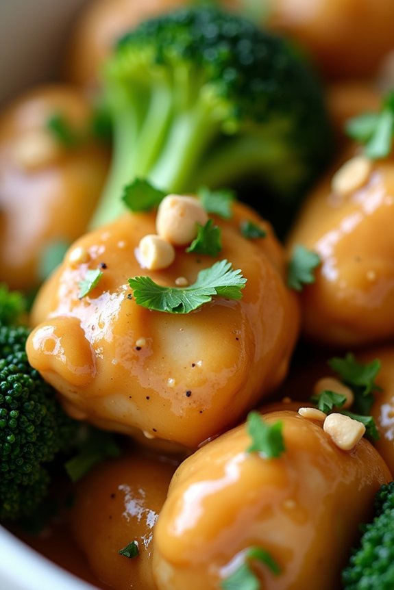 peanut butter chicken delight