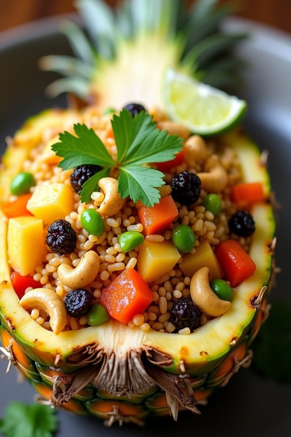 pineapple fried rice delight