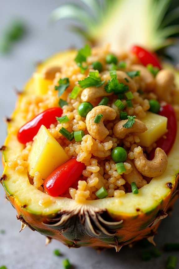 pineapple fried rice delight