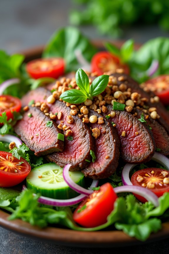 quality beef fresh vegetables