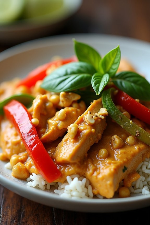 quick and creamy thai curry