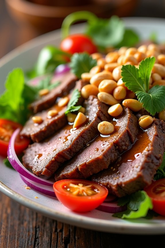 quick and flavorful thai salad