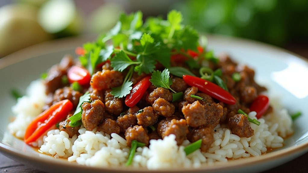 15 Robust Thai Ground Beef Recipes for Quick Skillet Dinners That Work Any Day quick thai ground beef dinners