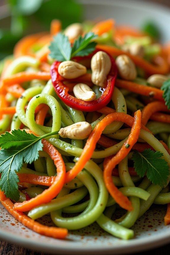 refreshing vietnamese green papaya salad