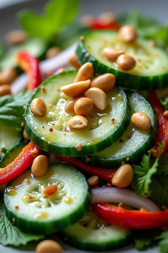 revitalizing thai cucumber salad