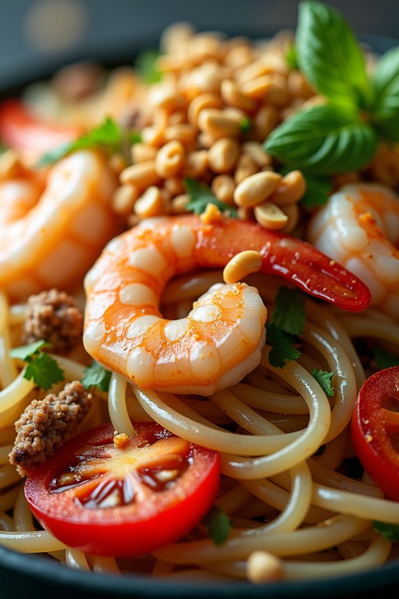 revitalizing thai glass noodle salad