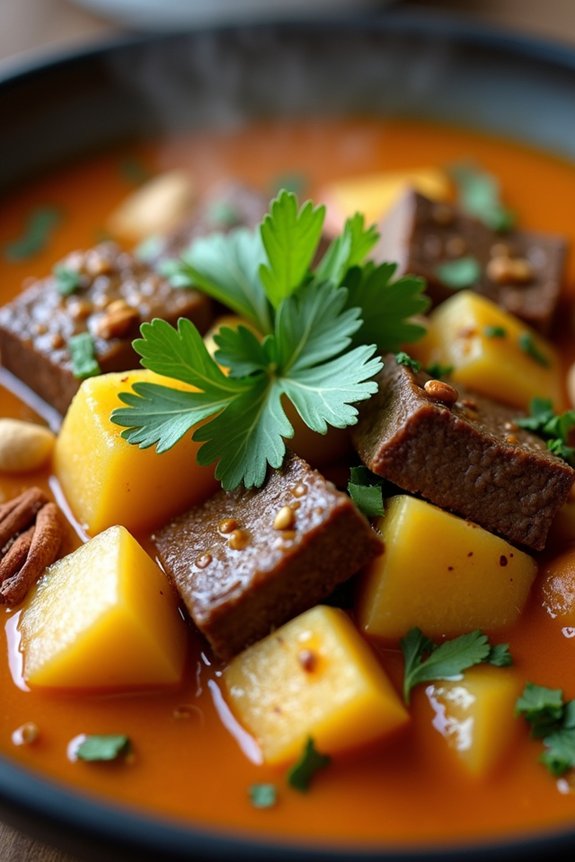 savory beef curry recipe