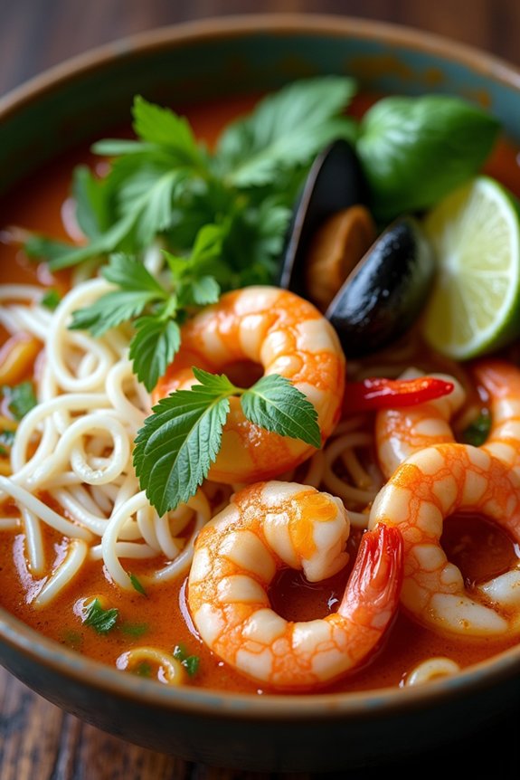 seafood infused bun bo hue