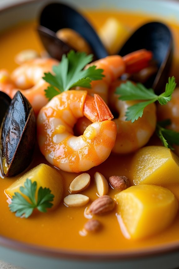 seafood massaman curry delight