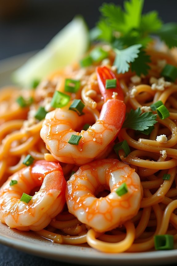 shrimp pad thai recipe