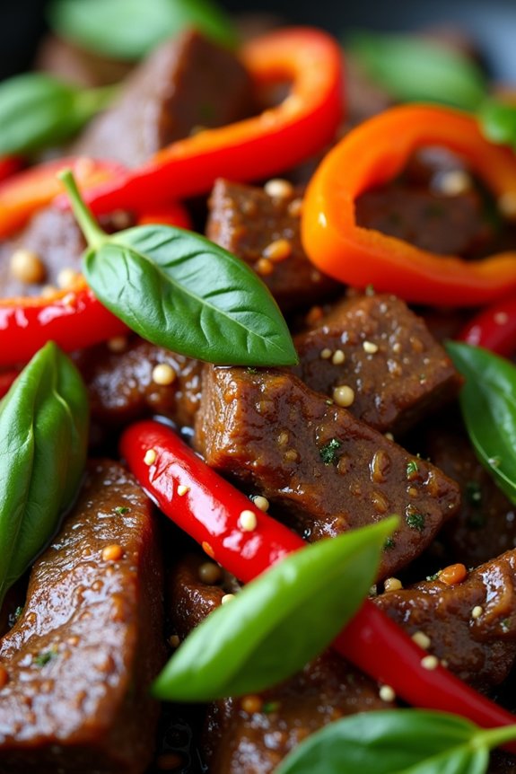 spicy beef stir fry delight