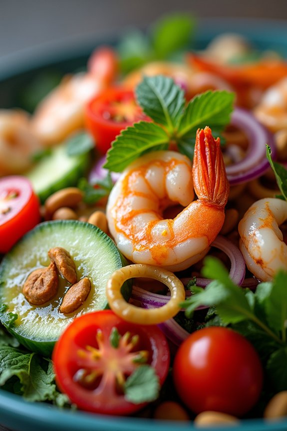 spicy seafood salad recipe