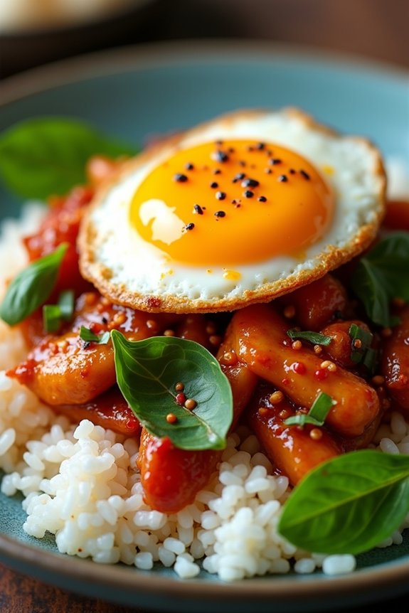 spicy thai basil chicken recipe