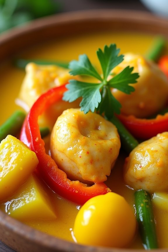 spicy thai chicken curry recipe