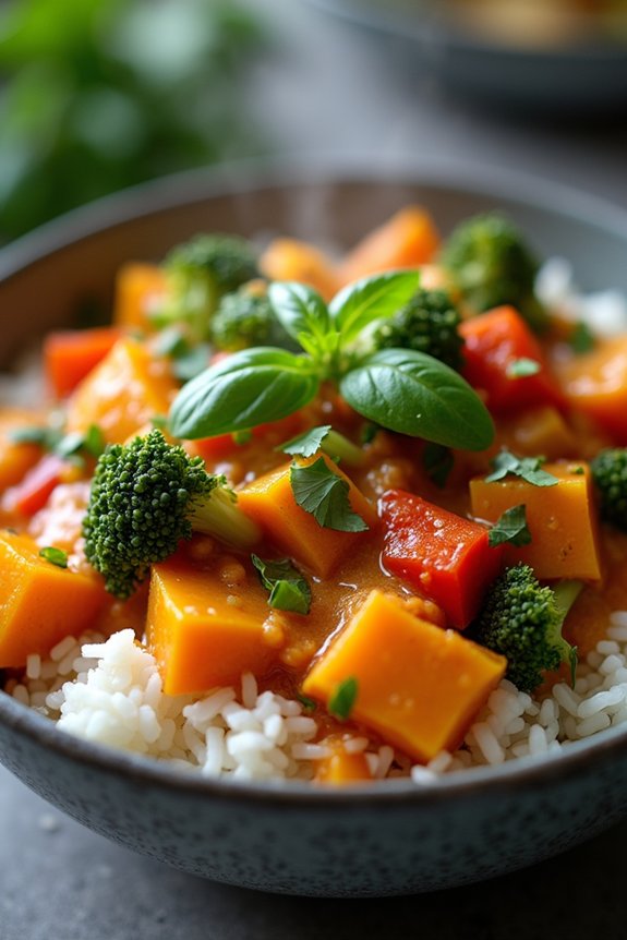 spicy thai pumpkin curry recipe