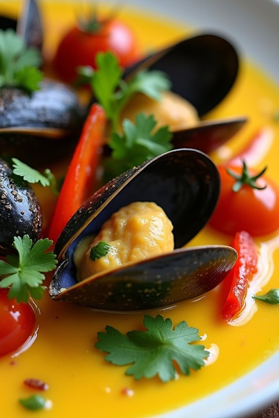 sumptuous thai curry dish