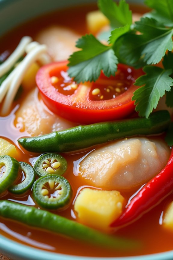 sweet and sour soup