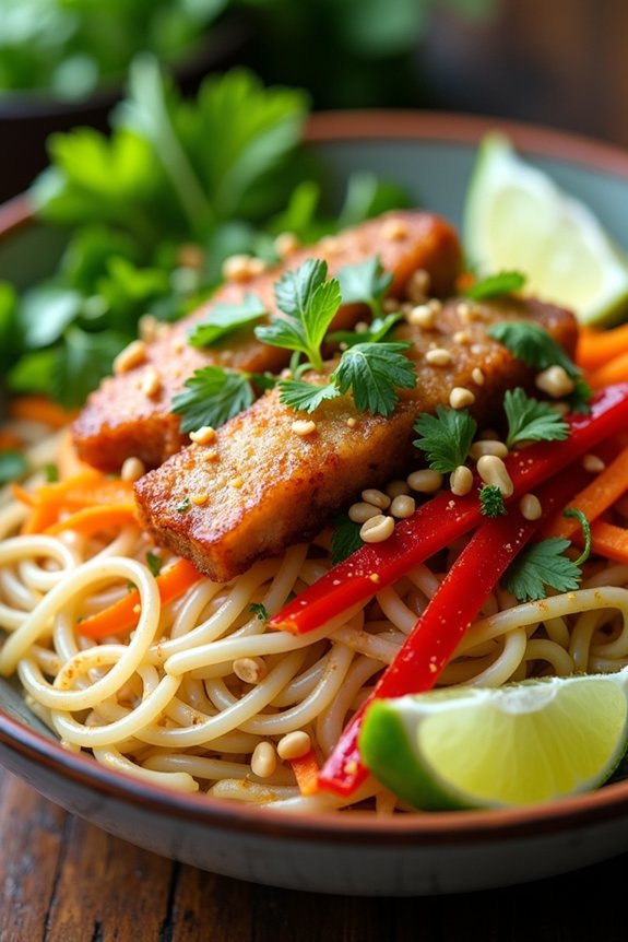 sweet and sour vermicelli bowl