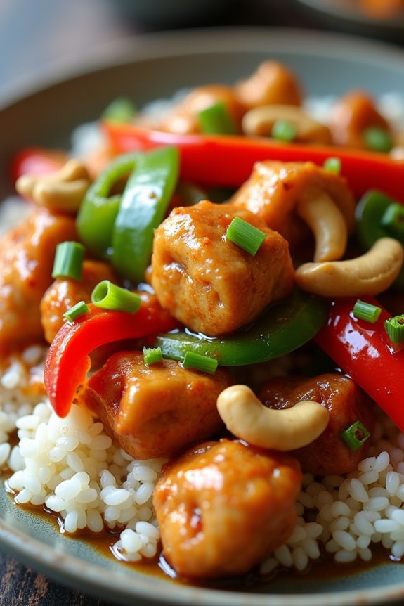thai cashew chicken delight