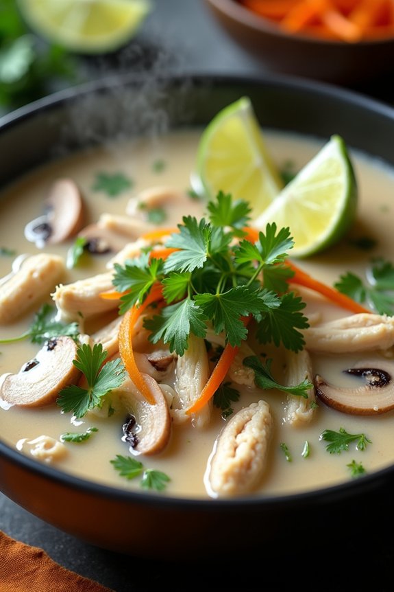 thai chicken coconut soup