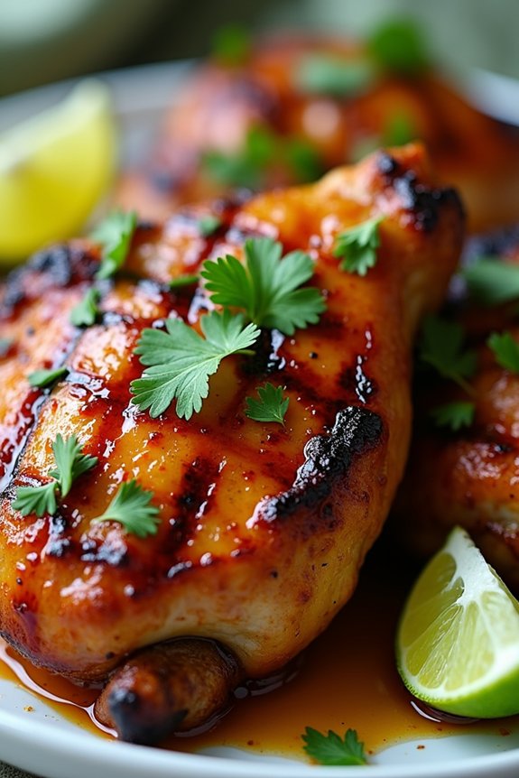 thai honey lime chicken