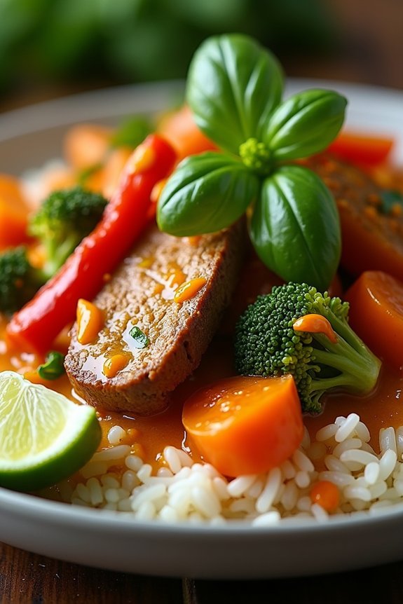 thai red curry delight