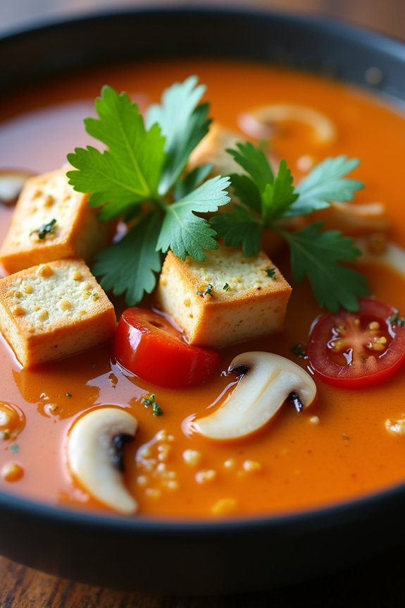 tofu tom yum soup recipe