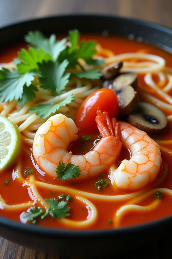 tom yum noodle soup recipe