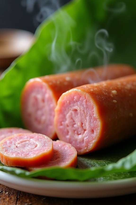 traditional vietnamese pork sausage