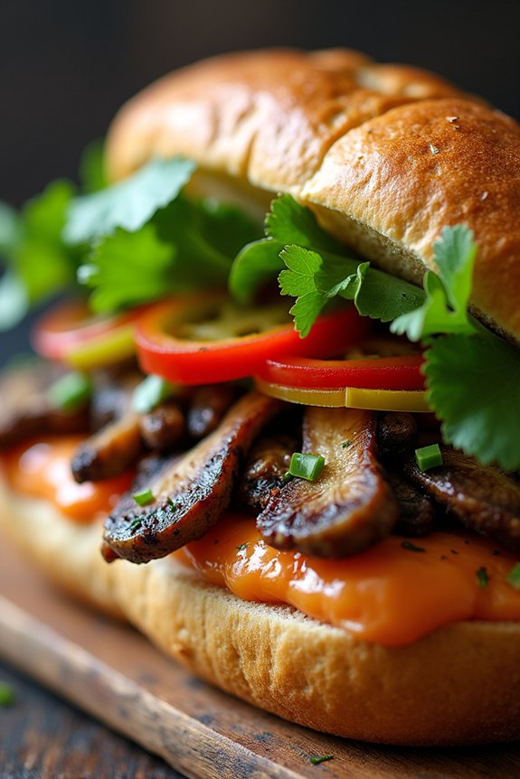 vegan mushroom banh mi recipe