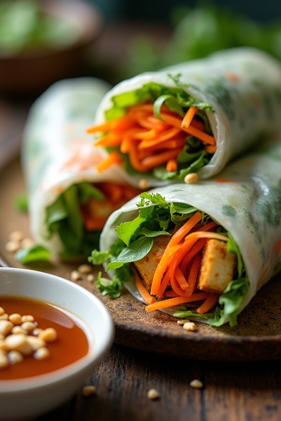 vegan spring rolls recipe
