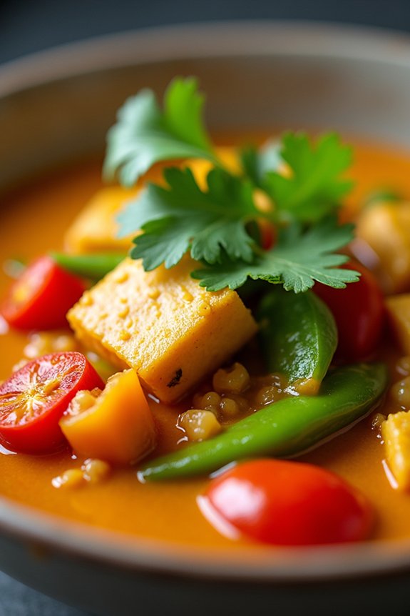 vegan thai peanut curry recipe