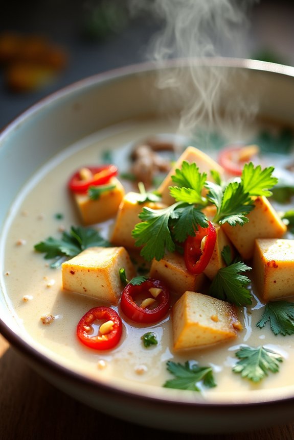vegan tom kha soup recipe