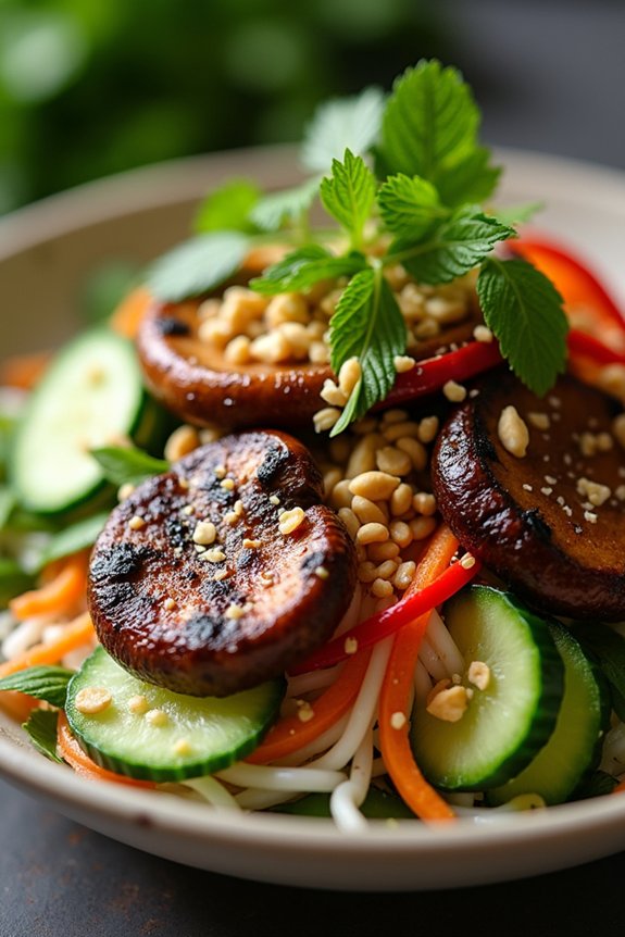 vegan vietnamese bun cha
