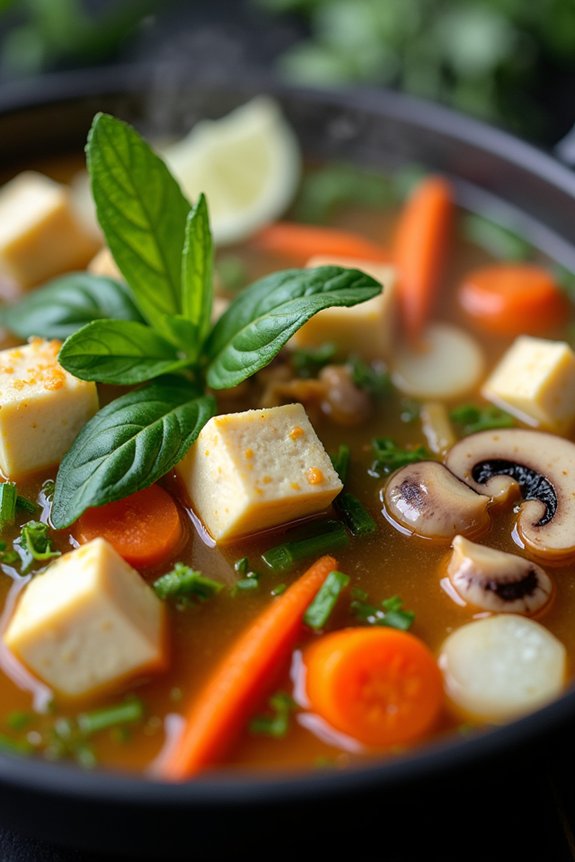 vegan vietnamese hotpot delight