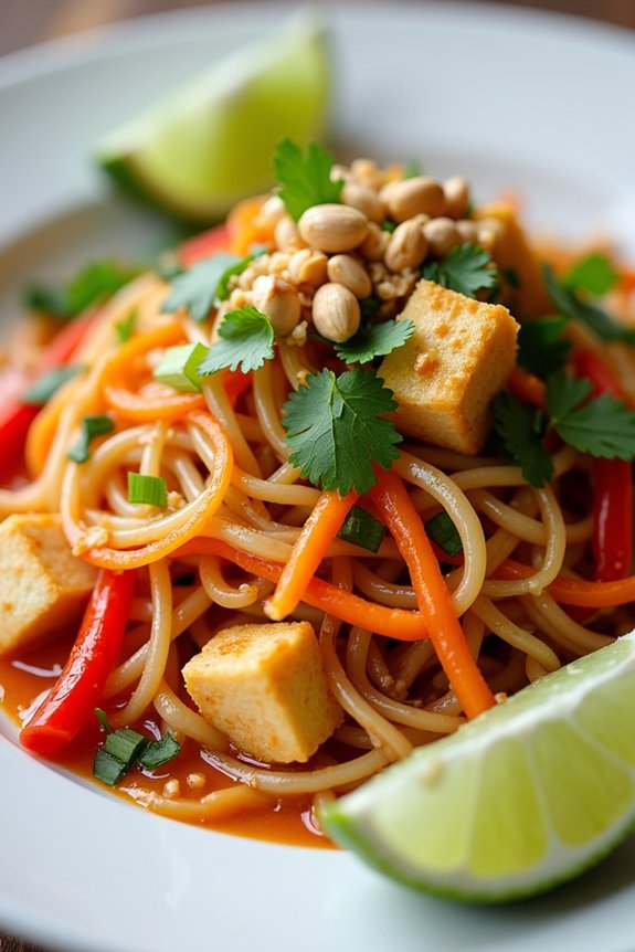 vegetarian pad thai recipe