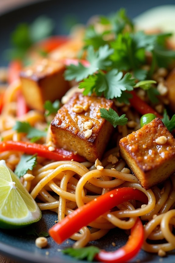 vibrant flavorful vegan dish